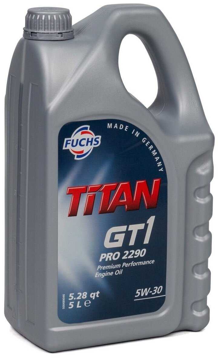 Синтетическое моторное масло FUCHS Titan GT1 PRO 2290 5W-30