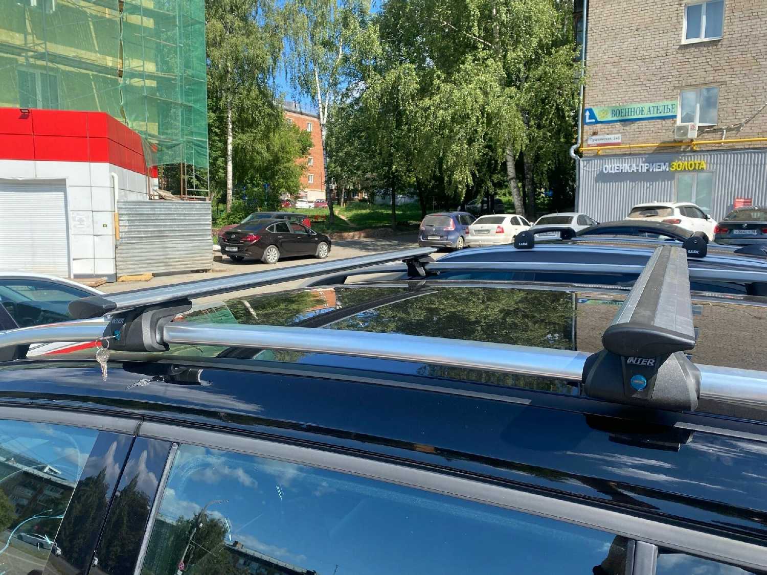 Багажник Titan С замками с усиленными крыловидными дугами (120 см) фотография 2