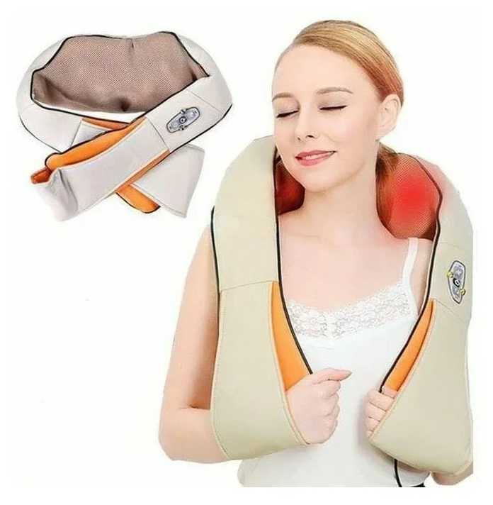 Роликовый массажер Massager of Neck Kneading фотография 4