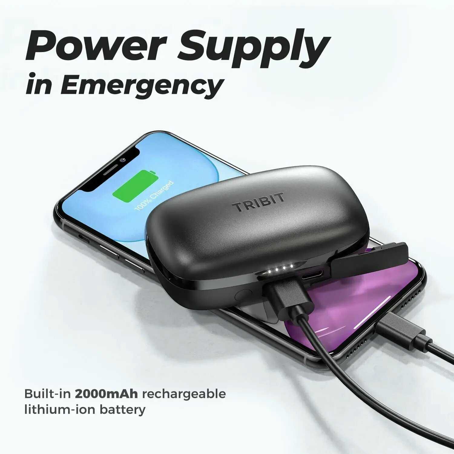 Беспроводные наушники Tribit FlyBuds 3 фотография 5