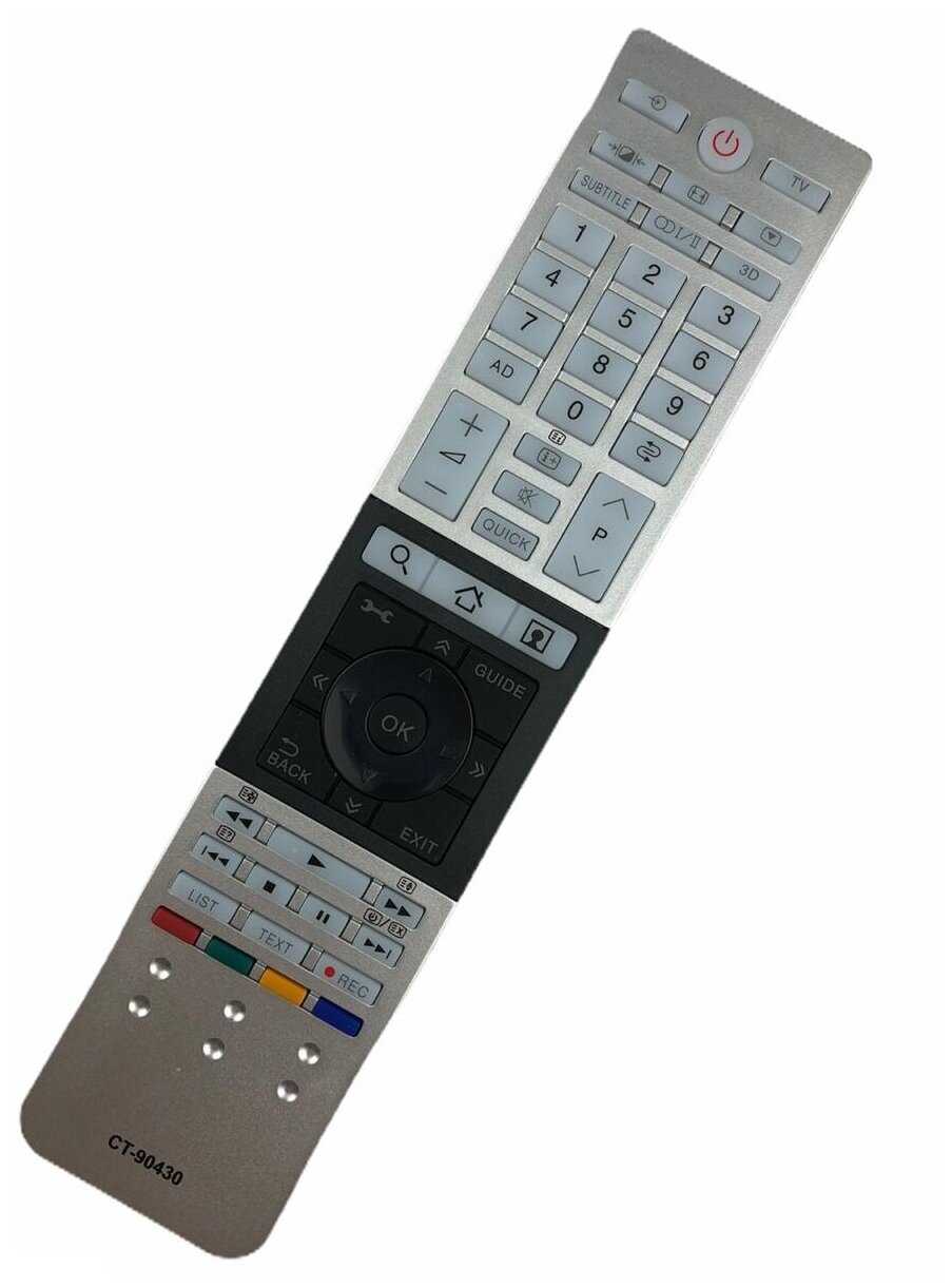 Пульт для телевизора Toshiba CT-90430, CT-90429 фотография 1