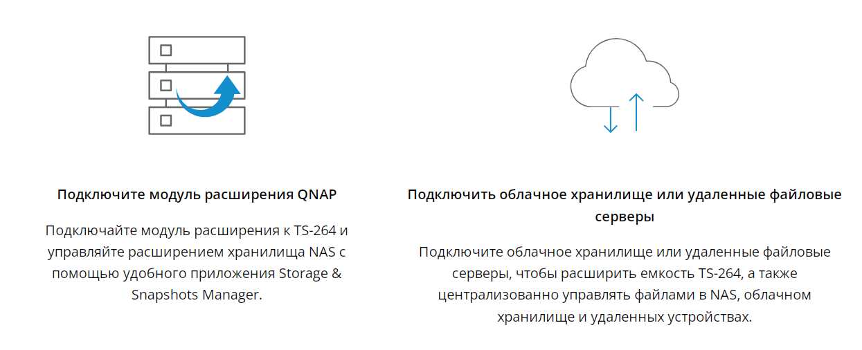 Сетевое хранилище QNAP TS-264 фотография 13