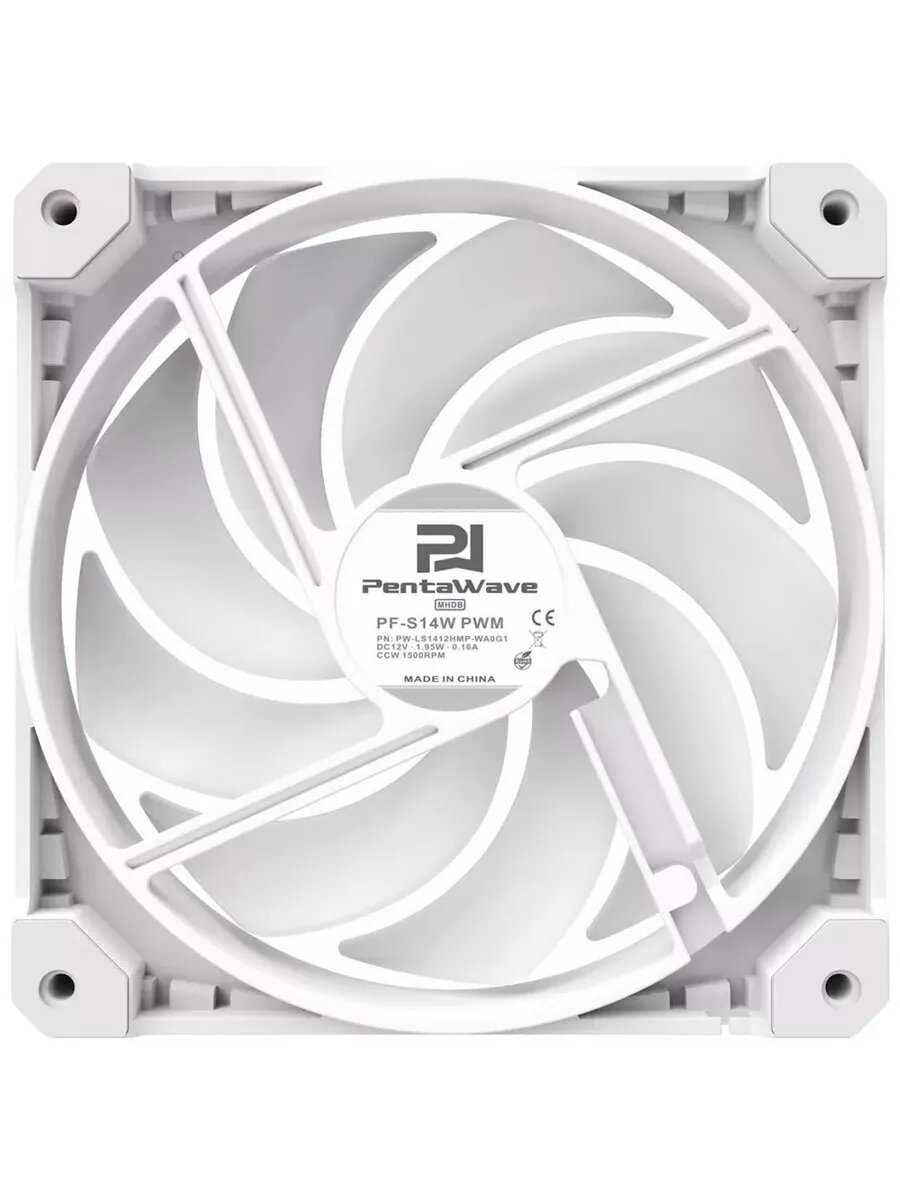 Вентилятор для корпуса PentaWave PF-M14W (PF-M14W PWM) фотография 6