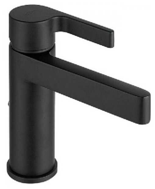 Смеситель для раковины Webert DoReMi с донным клапаном черный DR830102560
