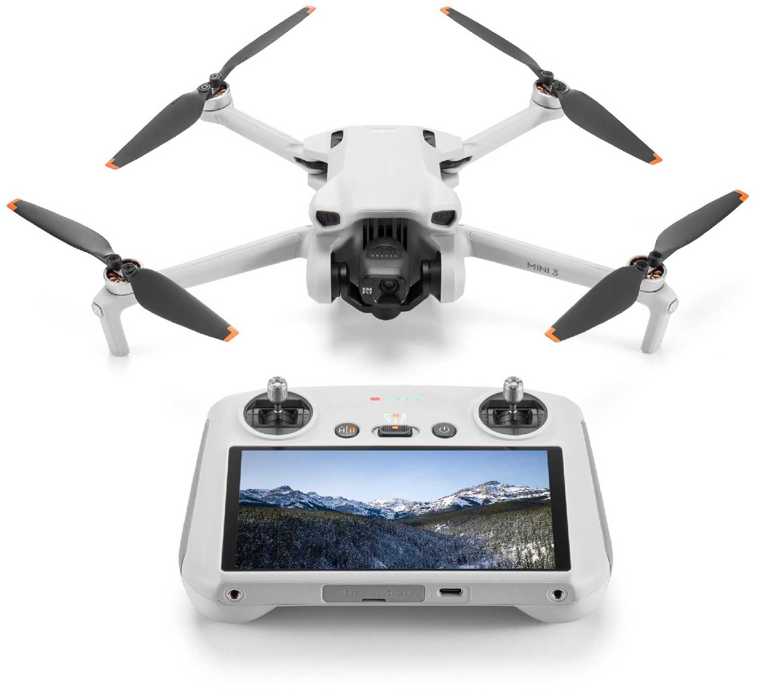 Квадрокоптер DJI Mini 3 Fly More Combo (DJI RC)