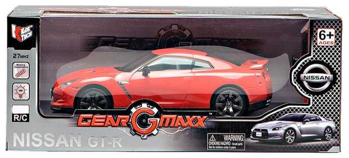 Легковой автомобиль KidzTech Nissan GT-R (6618-887B), 1:12, 40 см фотография 12