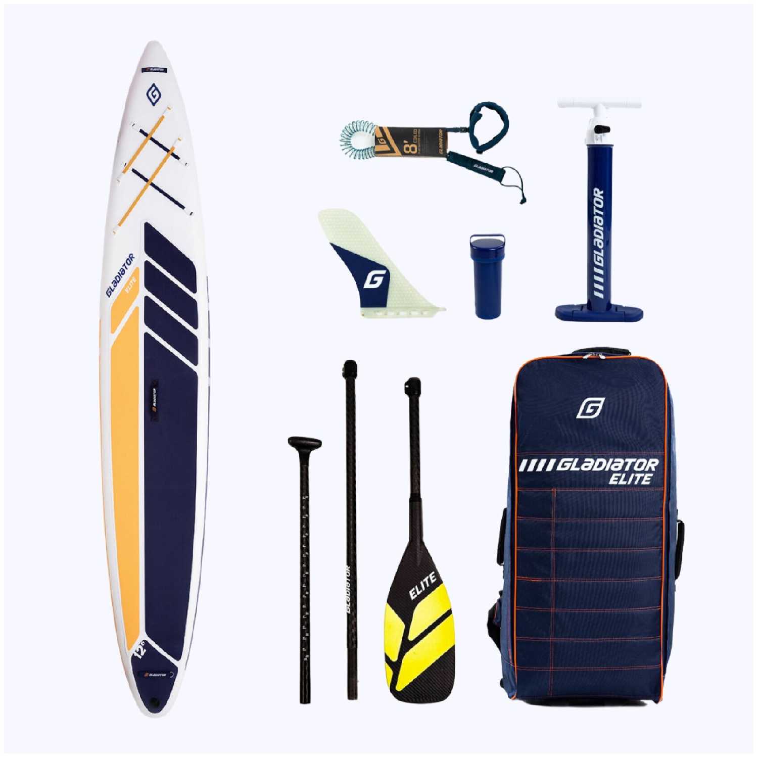 Надувной гоночный сапборд Gladiator Elite 12'6