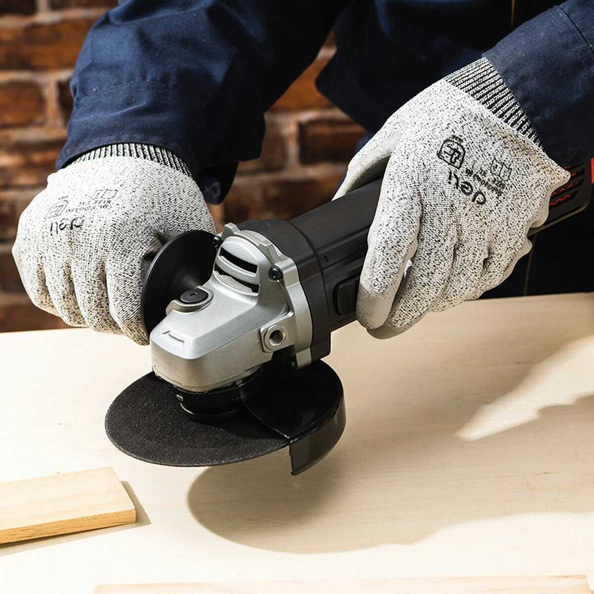 Профессиональная угловая шлифмашина DELI DE-JM115-1E (134514) фотография 11