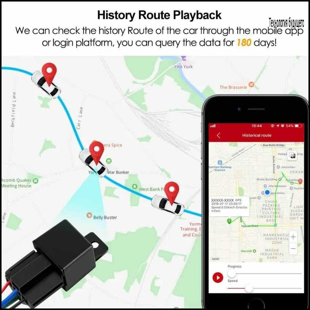 GPS трекер Micodus MV720 фотография 26