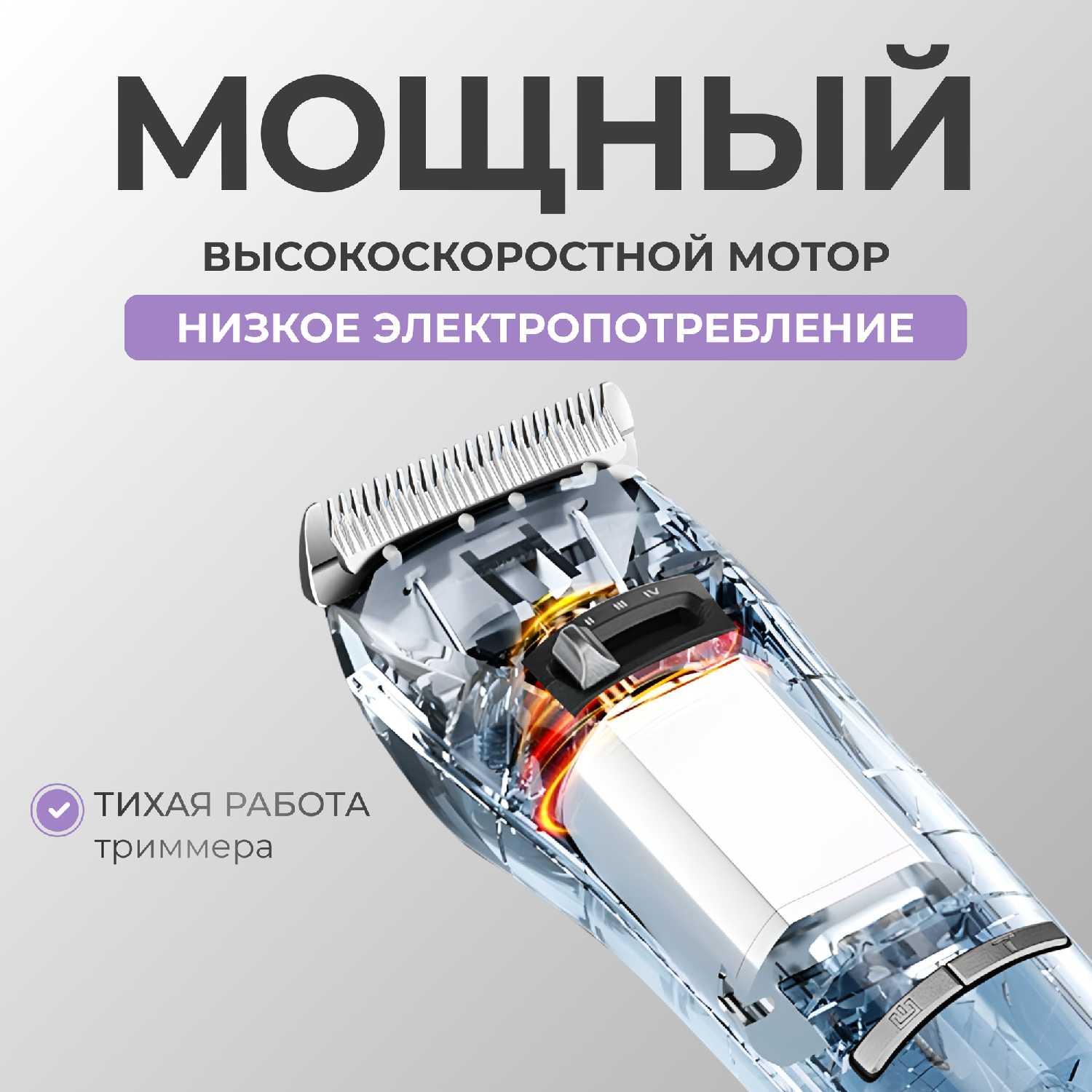 Машинка для стрижки волос Lettfort 2в1 фотография 3
