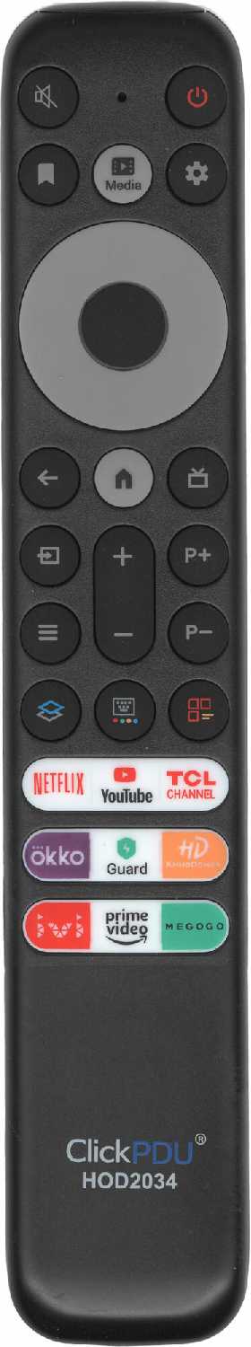 Универсальный пульт ClickPdu для телевизоров TCL Smart TV фотография 1