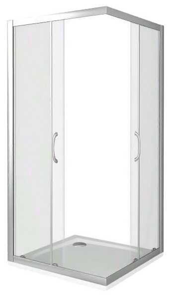 Душевой уголок GoodDoor Latte CR-100 низкий поддон 100см*100см