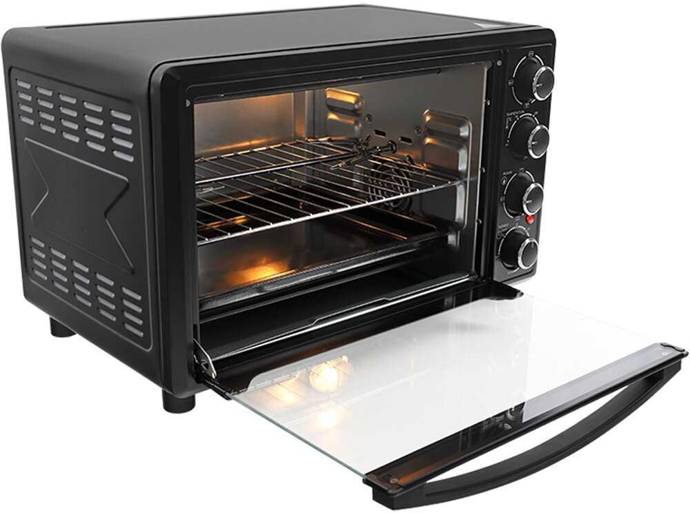 Мини-печь NORDFROST RC 350 W, электрическая настольная духовка, 1600 Вт, 35л, конвекция, гриль, таймер до 120 минут, 3 режима нагрева фотография 15