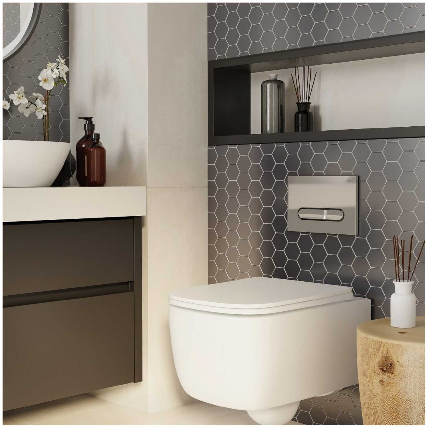 Кнопка смыва IDDIS Unifix 031 UNI31CHI77 фотография 1