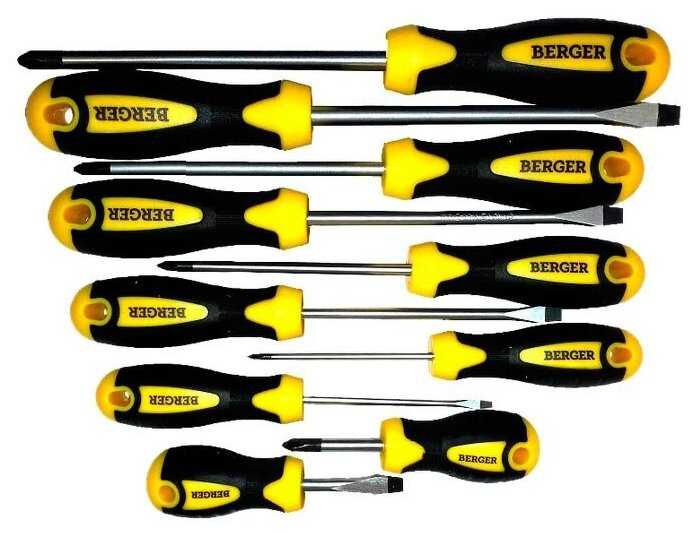 Набор отверток BERGER BG1063
