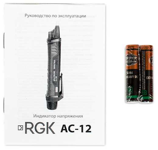 Индикатор напряжения аналоговый RGK AC-12 фотография 4