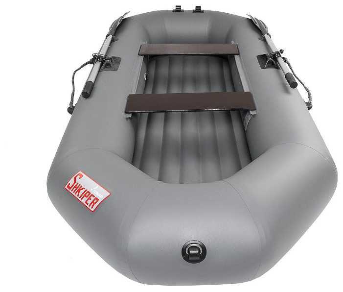 Надувная лодка ТОНАР Шкипер А280 надувное дно фотография 8