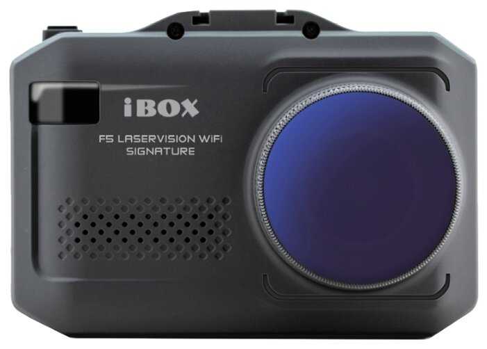 Видеорегистратор с радар-детектором iBOX F5 Laservision WiFi Signature, ГЛОНАСС