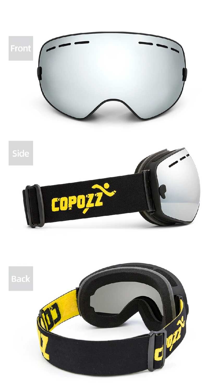Лыжные очки COPOZZ Профессиональные лыжные очки фотография 26