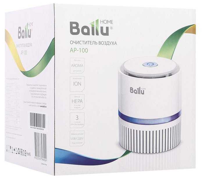 Очиститель воздуха Ballu AP-100 фотография 1