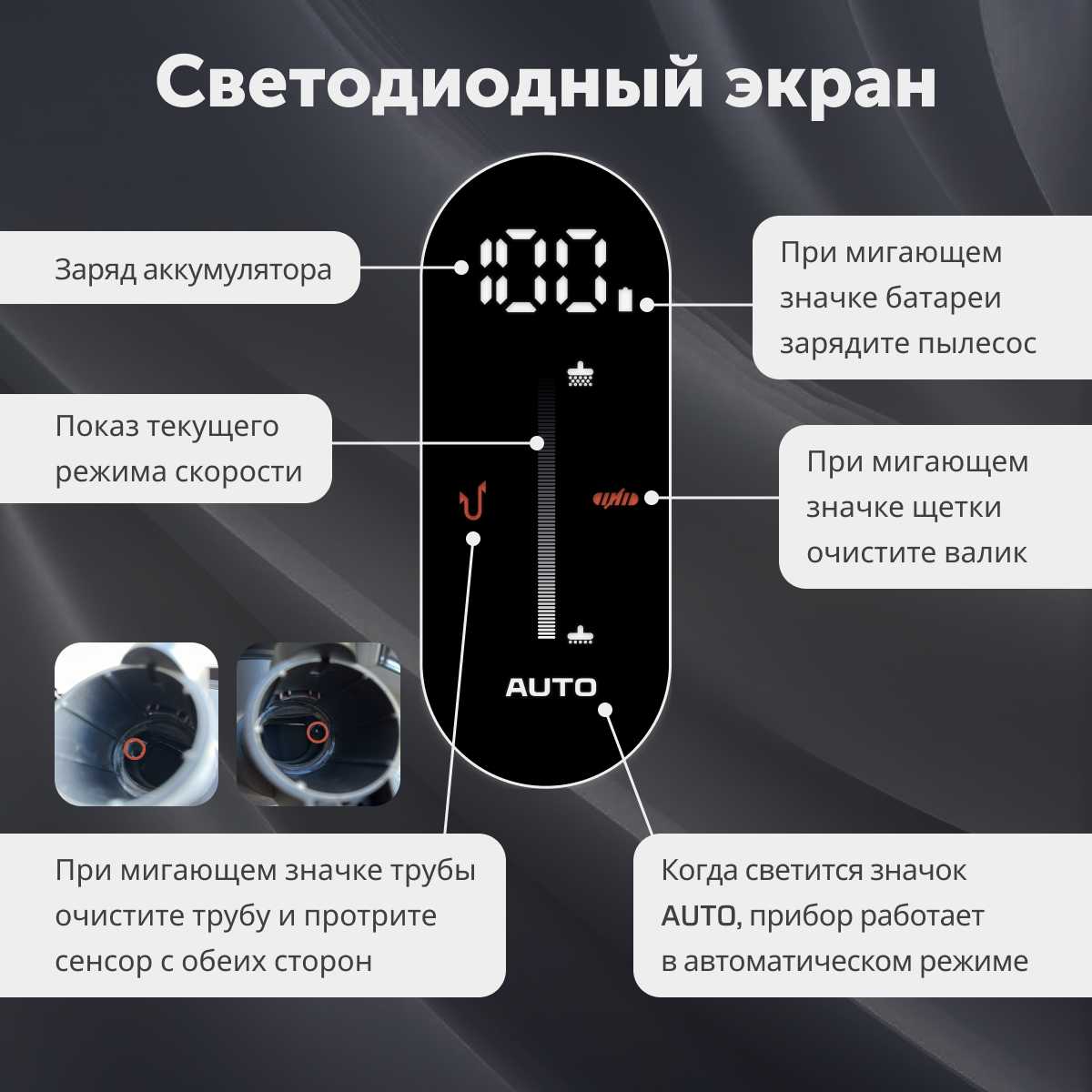 Вертикальный беспроводной пылесос RageX R601-200 фотография 6