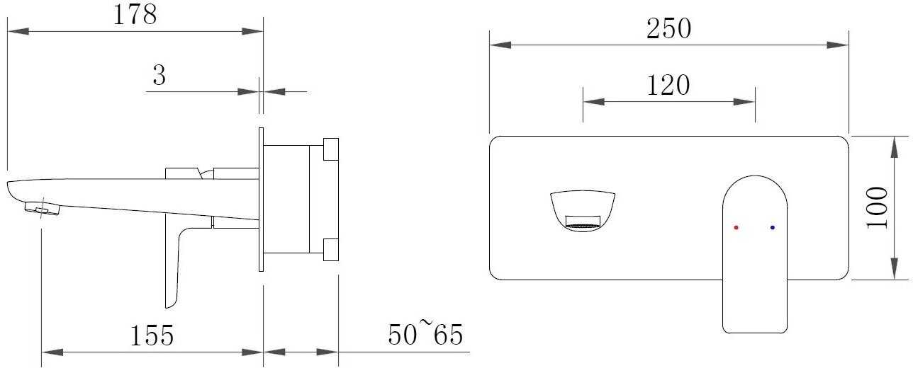 Смеситель для раковины VENTAS S (076006) фотография 11