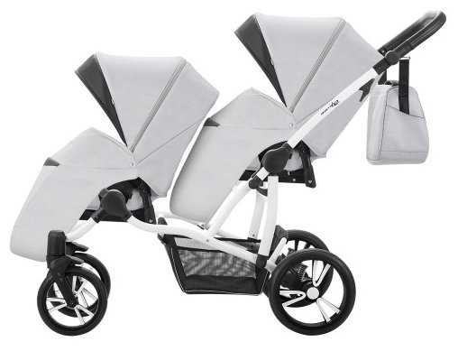 Универсальная коляска для двойни Bebetto 42 Comfort 2017, 2 в 1 фотография 19