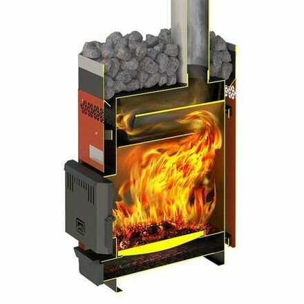 Печь для бани теплодар РУСЬ-9 Л фотография 8