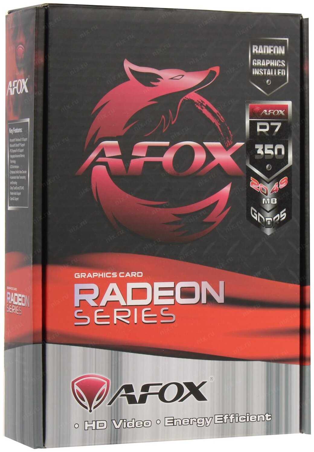 Видеокарта AFOX Radeon R7 350 (AFR7350-2048D5H4-V3) фотография 6
