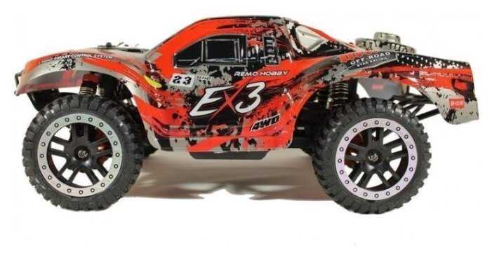 Внедорожник Remo Hobby EX3 Brushless Upgrade RH10EX3TOP-UPG, 1:10, 47.5 см фотография 10