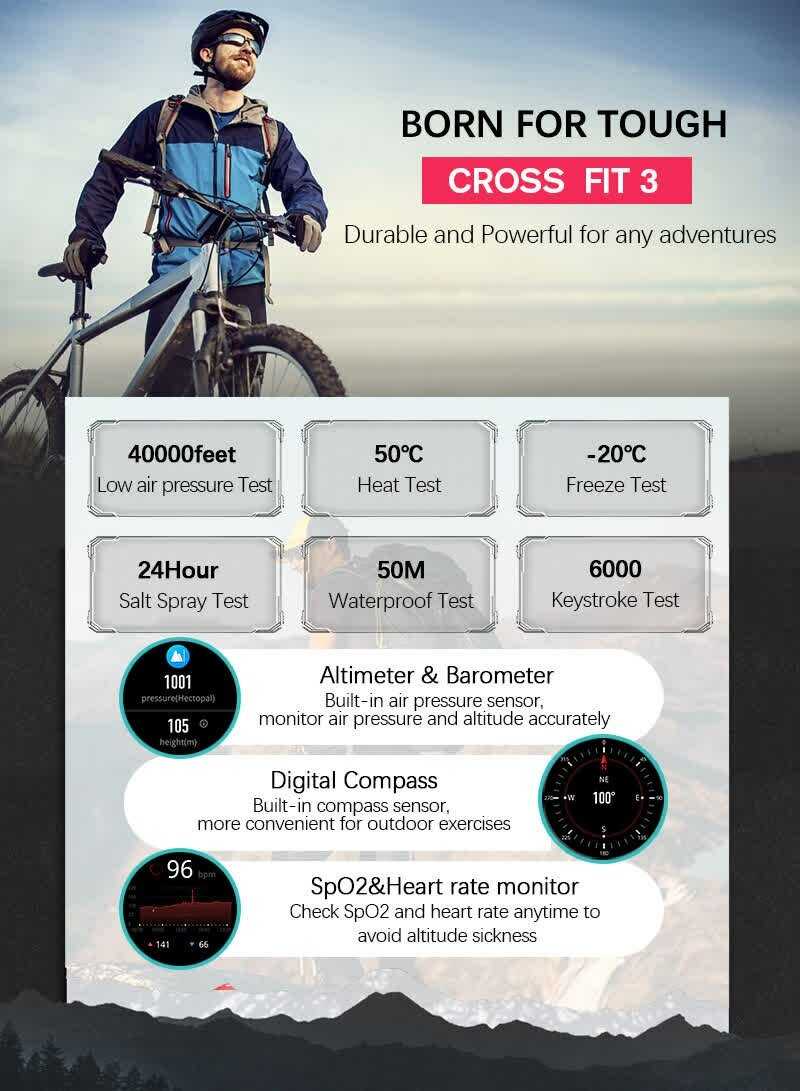 Часы North Edge CrossFit 3 GPS фотография 1