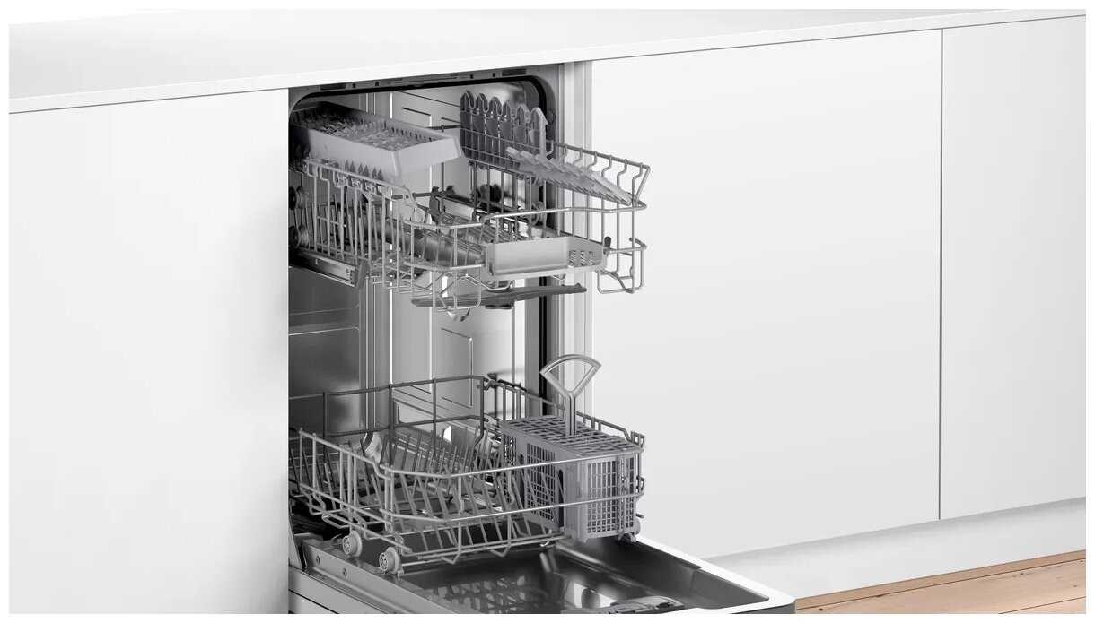 Встраиваемая посудомоечная машина Bosch SPV2IKX10E фотография 3