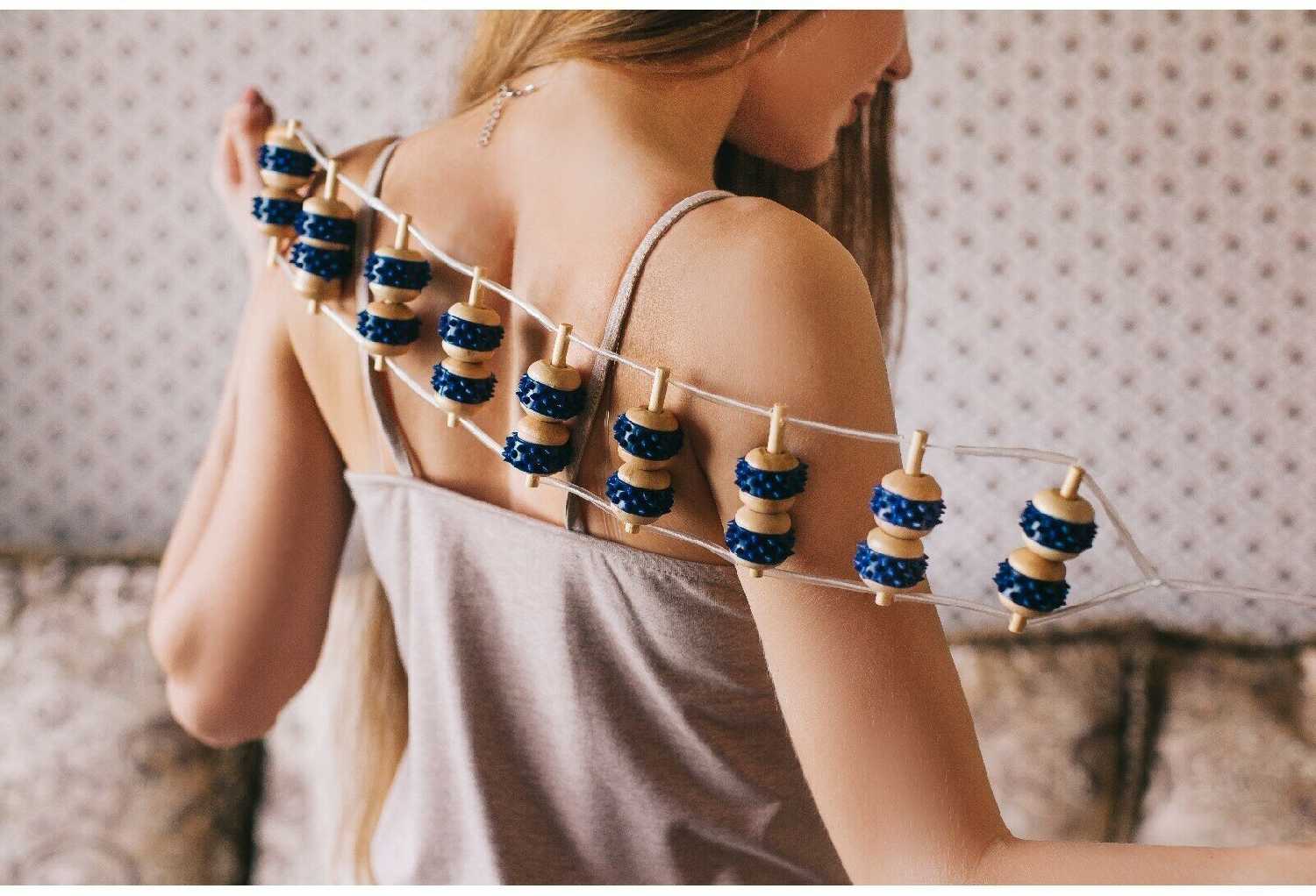 Массажёр-лента Массажёр-лента для спины (9 звеньев) фотография 6