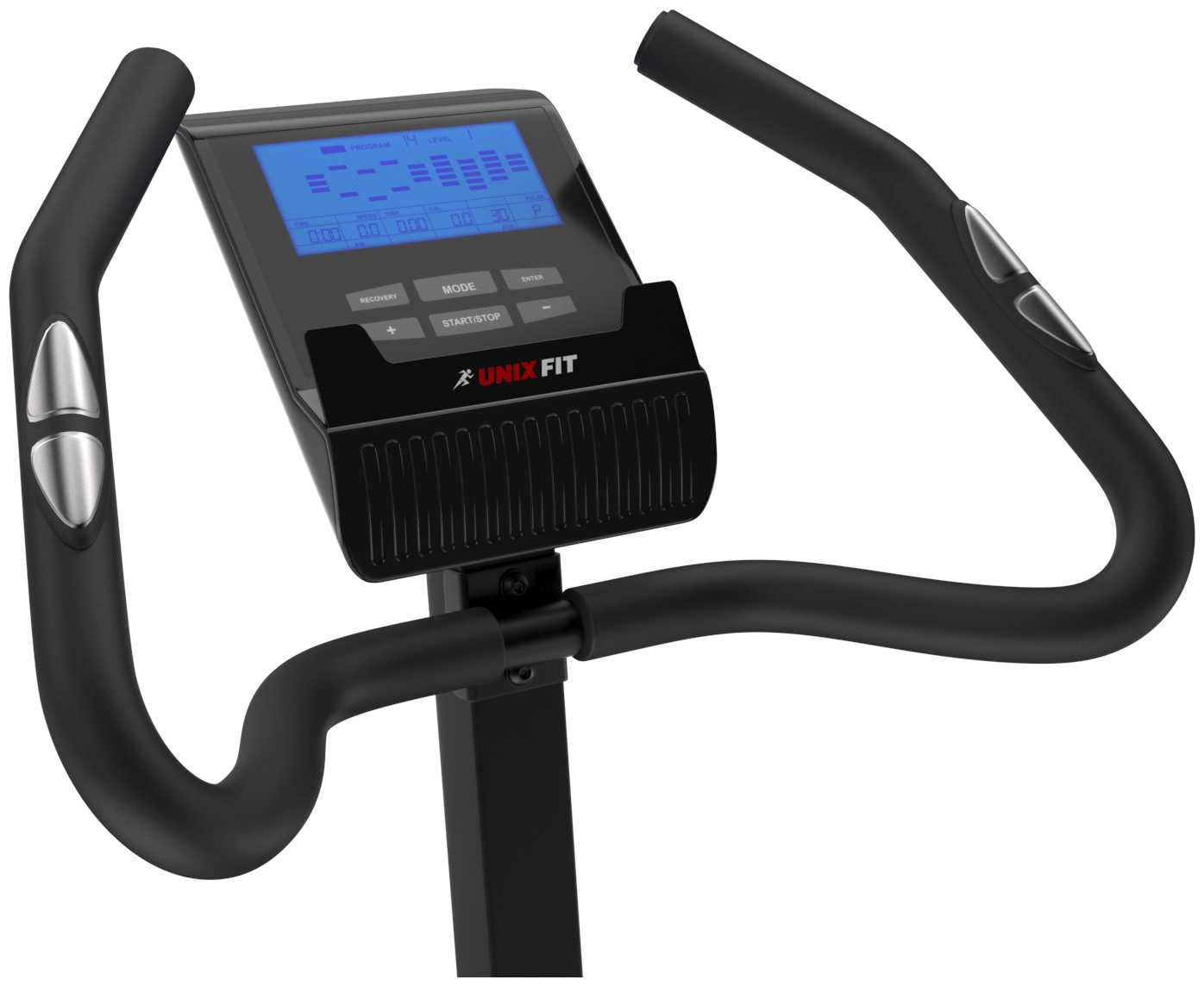 Вертикальный велотренажер UnixFit BL-390E + набор для фитнеса фотография 13