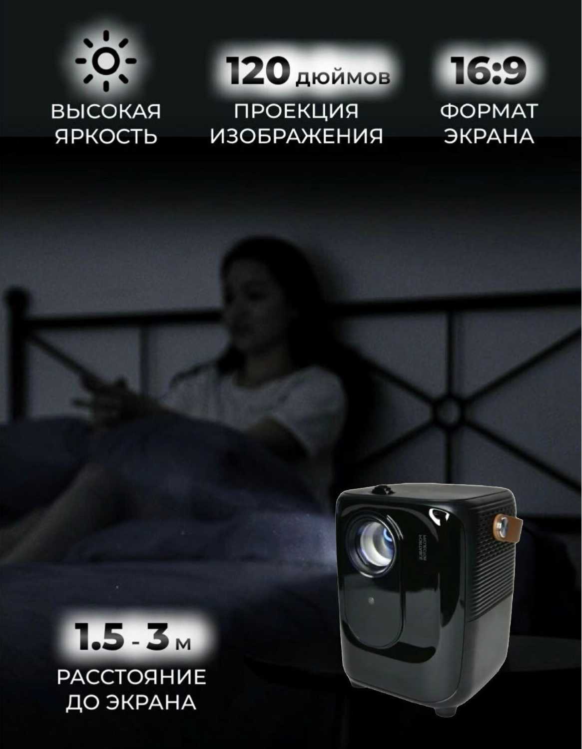 Портативный проектор Lingbo T4 MAX (Full HD) фотография 33