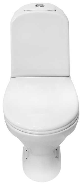 Унитаз с бачком напольный SANITA LUXE Classic TM (с микролифтом, CSCSLCC01060611) с косым выпуском фотография 1