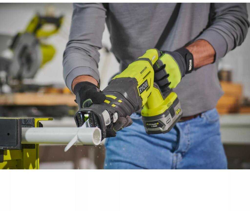 Аккумуляторная пила RYOBI Пила (R18RS7-0) фотография 3