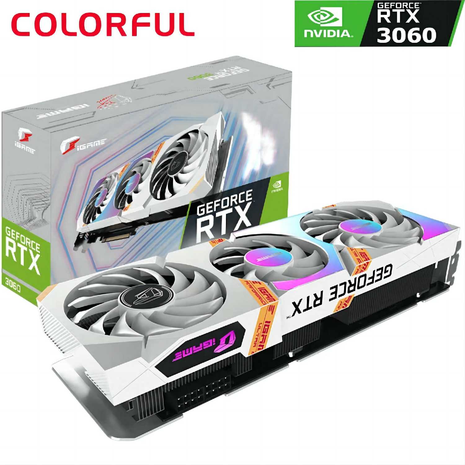 Видеокарта Colorful iGAME RTX 3060 Ultra W OC 12 GB фотография 5
