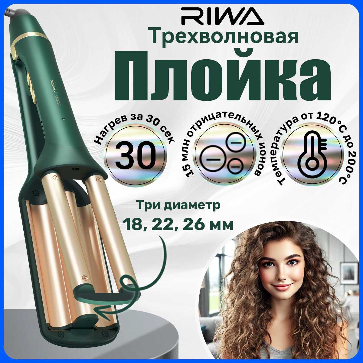 Плойка стайлер RIWA Z7