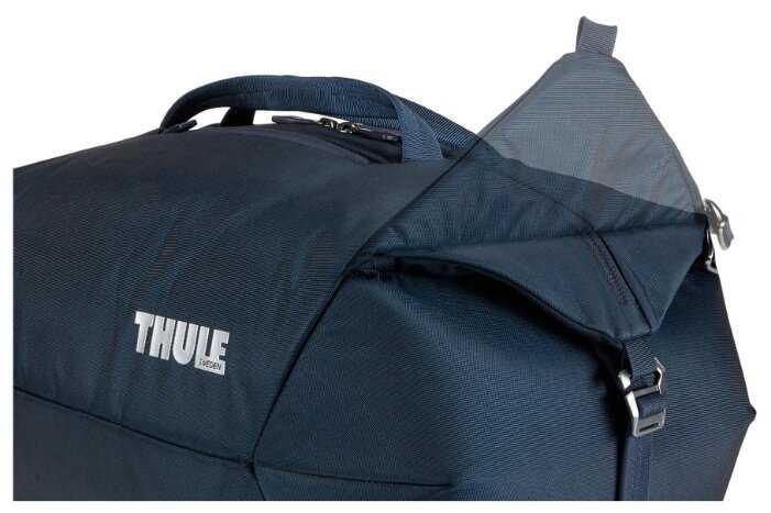 Сумка дорожная THULE, отделение для обуви, фиксирующие ремни, плечевой ремень фотография 4