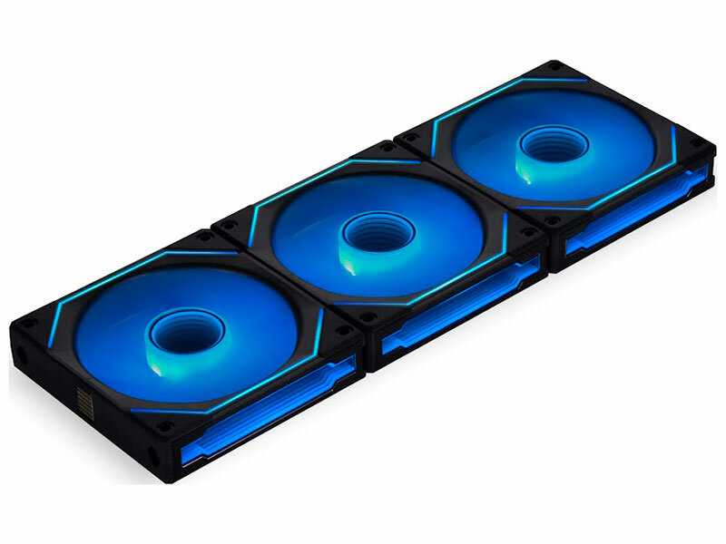 Комплект вентиляторов LIAN LI UNI FAN SL Infinity 120 (G99.12SLIN3B) фотография 10