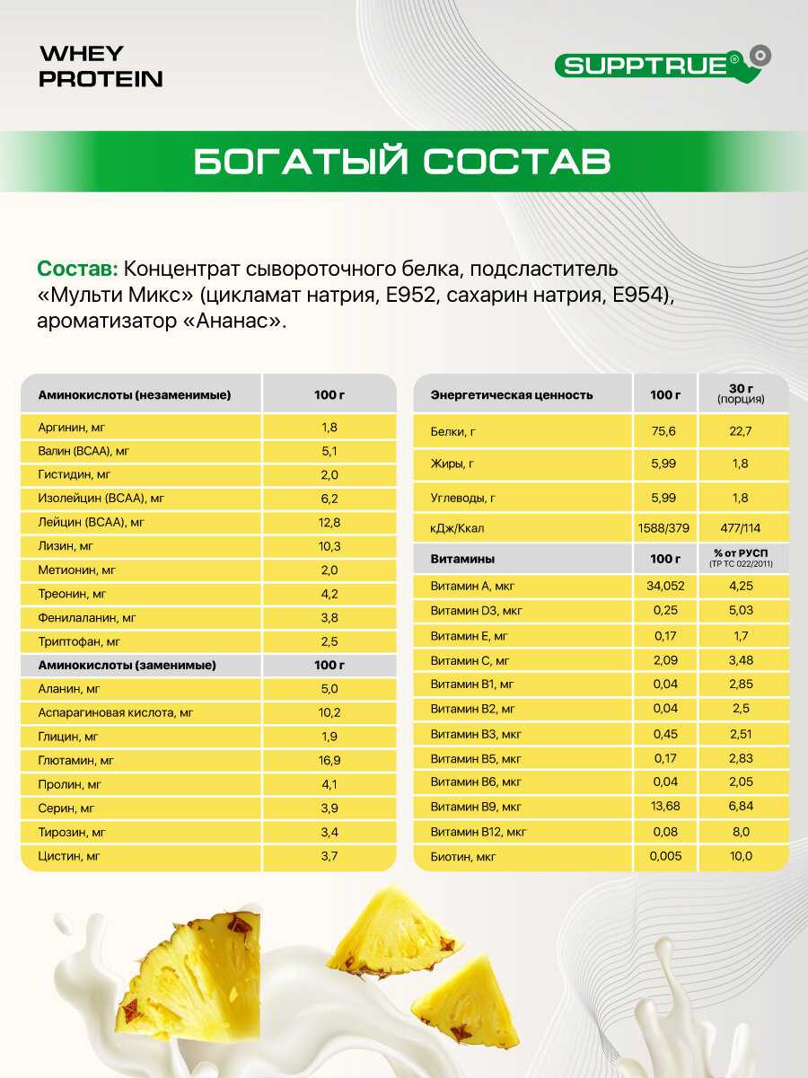 Протеин сывороточный Supptrue изолят белка (Supptrue) фотография 29