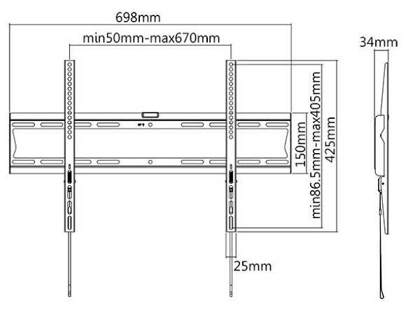 Кронштейн на стену ITECHmount PLB-60 фотография 1