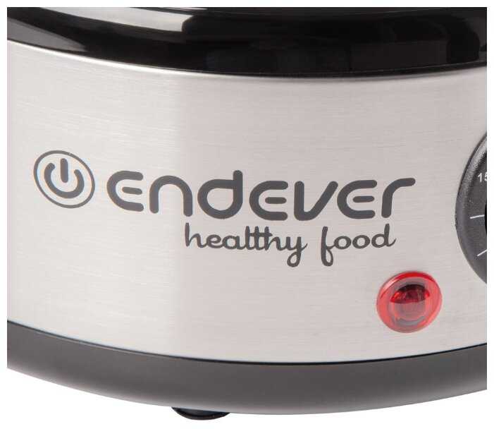Пароварка электрическая Endever Vita-165 / 4,8л / 600 Вт / таймер фотография 4