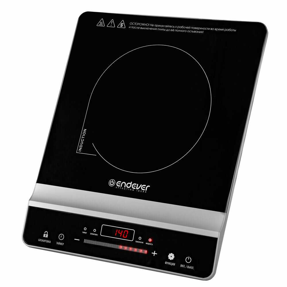 Индукционная плитка ENDEVER Skyline IP-65 1800 Вт фотография 9