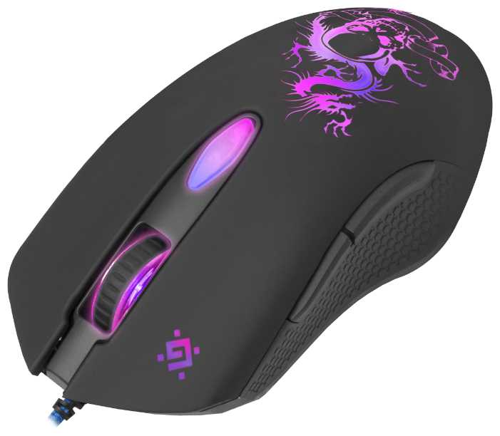 Игровая мышка для компьютера Defender Sky Dragon оптика 6 кнопок 3200 dpi фотография 7