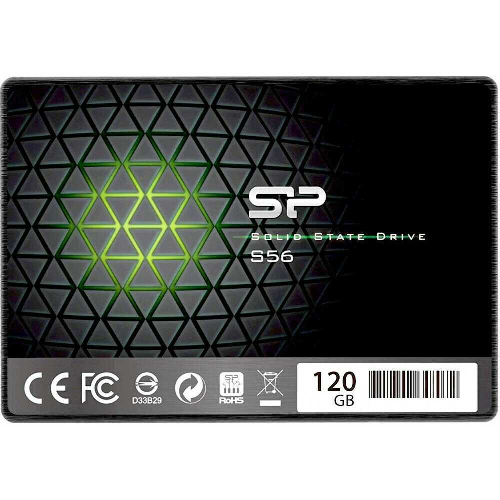 Твердотельный накопитель Silicon Power Slim S56 SATA (SP120GBSS3S56B25) фотография 2