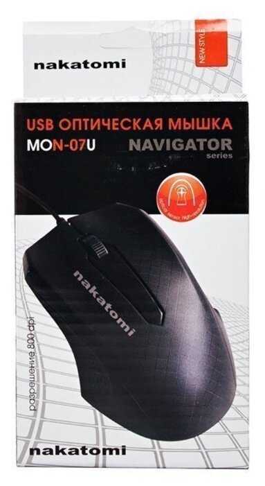Мышь NAKATOMI MON-07U фотография 2