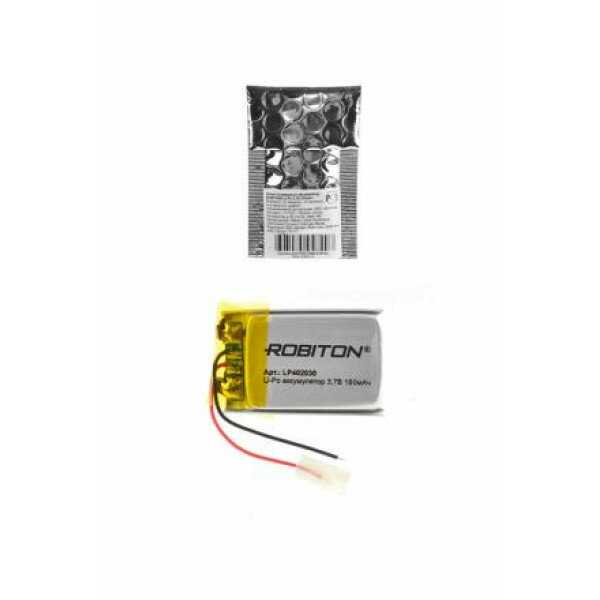Аккумулятор ROBITON LP402030 3.7В 180мАч (PK1) фотография 3