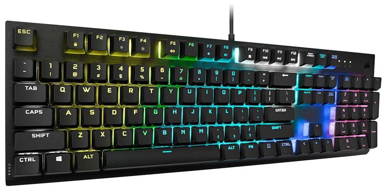Игровая клавиатура Corsair K60 RGB PRO CHERRY MV фотография 6